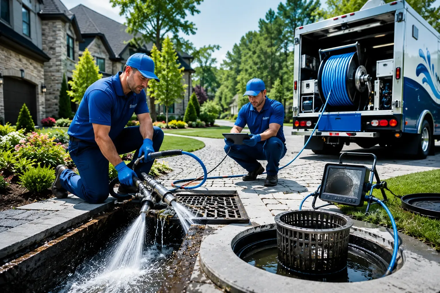 Local outdoor drain cleaning professionals in Cumberland, WI